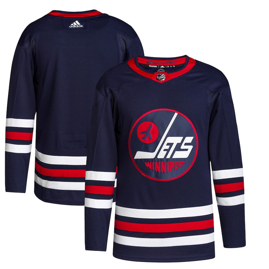 Men Winnipeg Jets adidas Alternate Primegreen Authentic Pro NHL Jersey